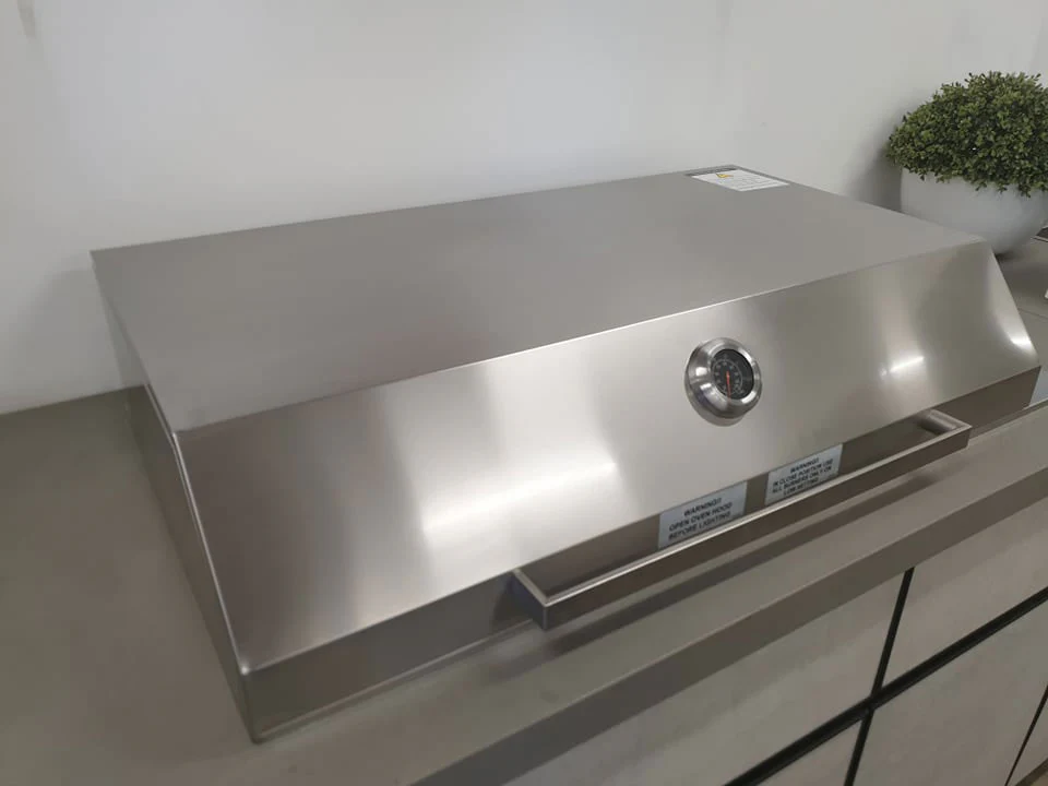 Artusi 316 SS Drop in BBQ with Roasting Hood & Rhino Outdoor ENVY 2 Door Fridge Marine Grade Bundle - Image 6