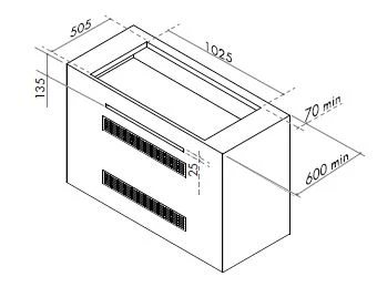 Artusi 316 SS Drop in BBQ with Roasting Hood & Rhino Outdoor ENVY 2 Door Fridge Marine Grade Bundle - Image 9