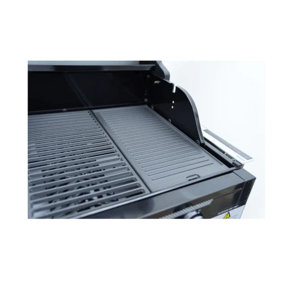 Artusi Matte Black 114cm 4 Burner Built In BBQ - Image 4