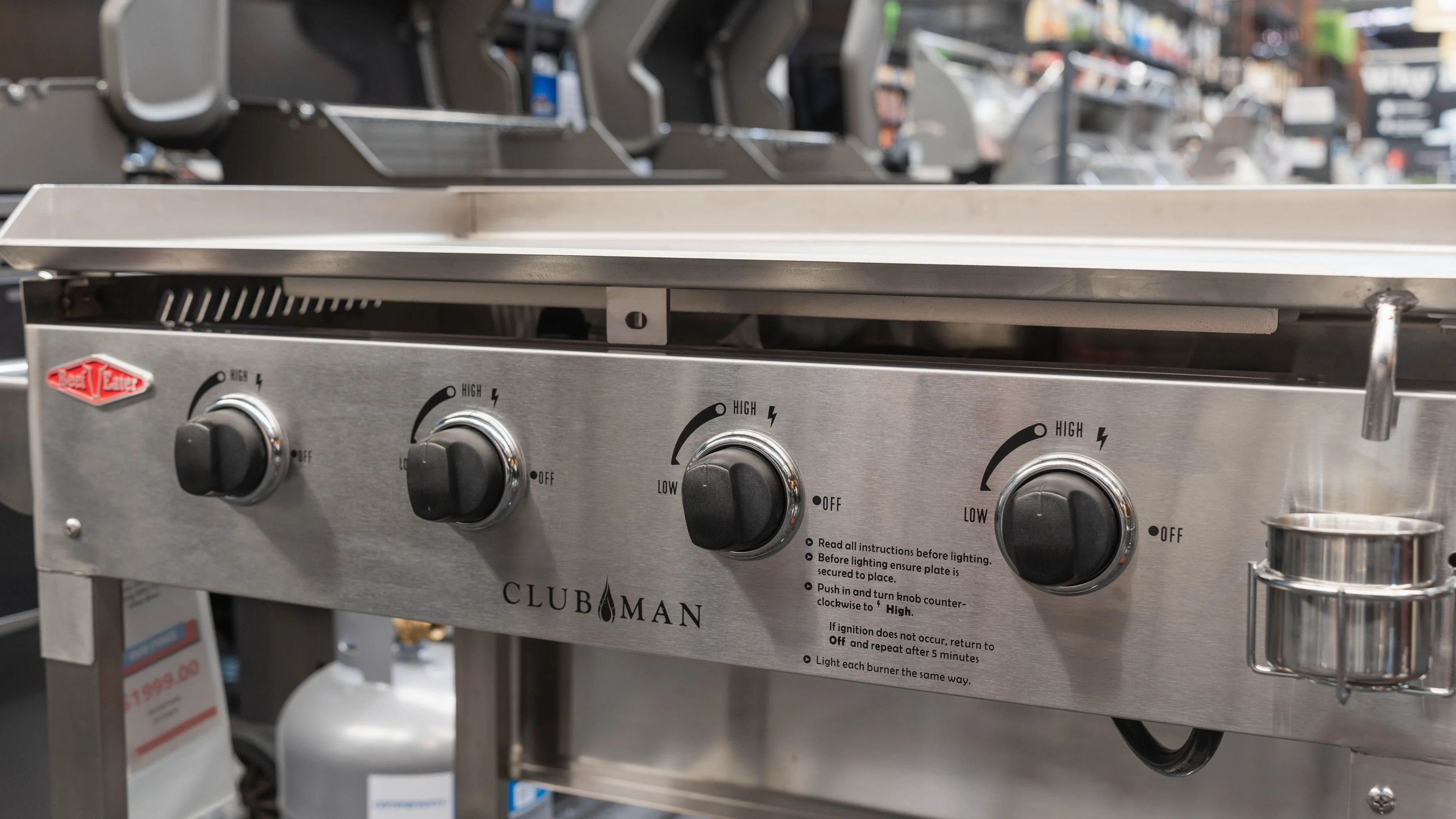 Beefeater Clubman Stainless Steel All Plate BBQ - Image 7