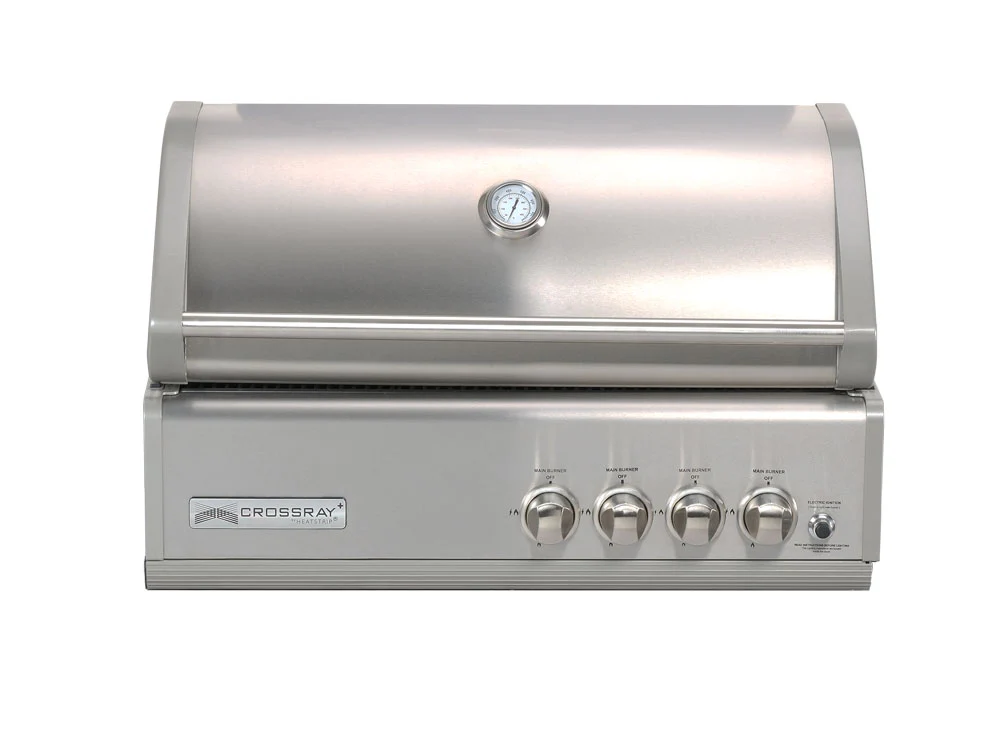 Crossray 4 Burners Built-in and Technika 120cm Alfresco BBQ Rangehood - Image 3