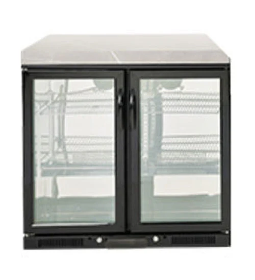 Crossray Mini Outdoor Kitchen with 2 Burner Gas BBQ with 208L Double Fridge - Image 4