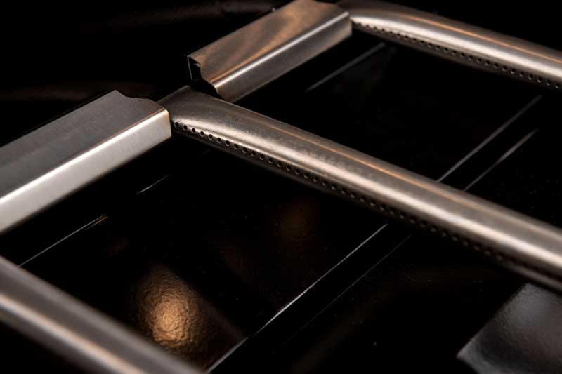 Euro Appliances 6 Burner Black Built In BBQ - Image 6