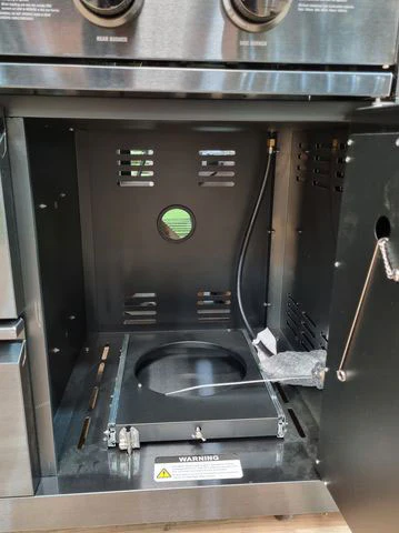 Gasmate Nova MK2 Graphite Outdoor Kitchen with Storage, Double Door Fridge + Top, BBQ, Sink and Drawers - Image 28