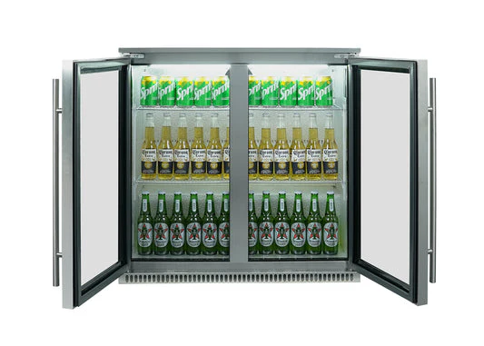 Napoleon 700 Series 38 Inch Built in and Napoleon Double Door Alfresco Outdoor Fridge - Image 14