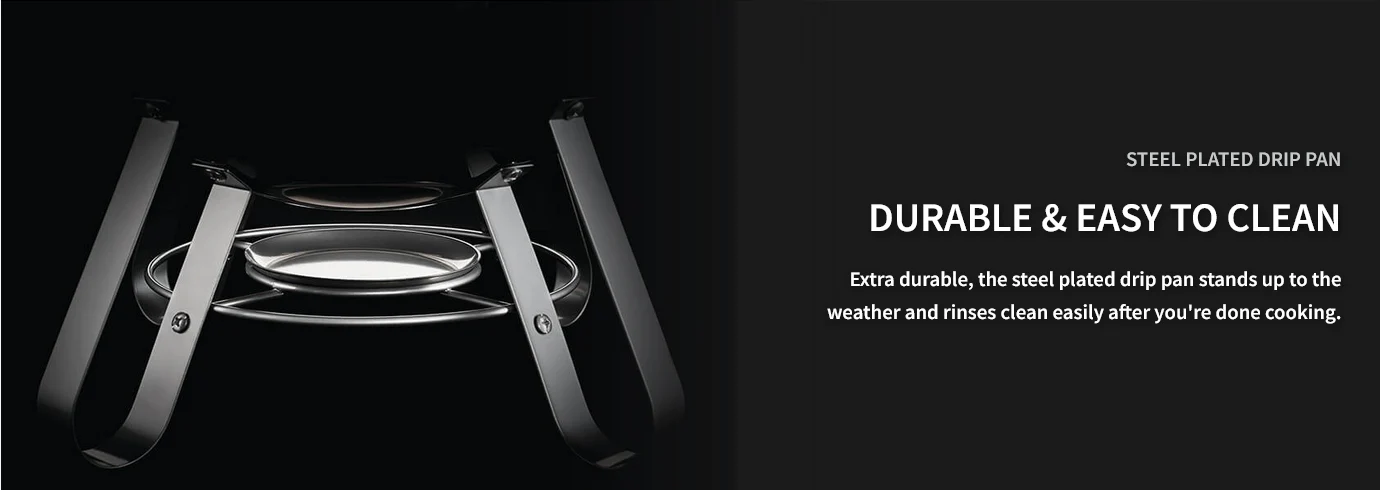 Napoleon Rodeo 14 Inch Portable Charcoal Kettle - Image 5