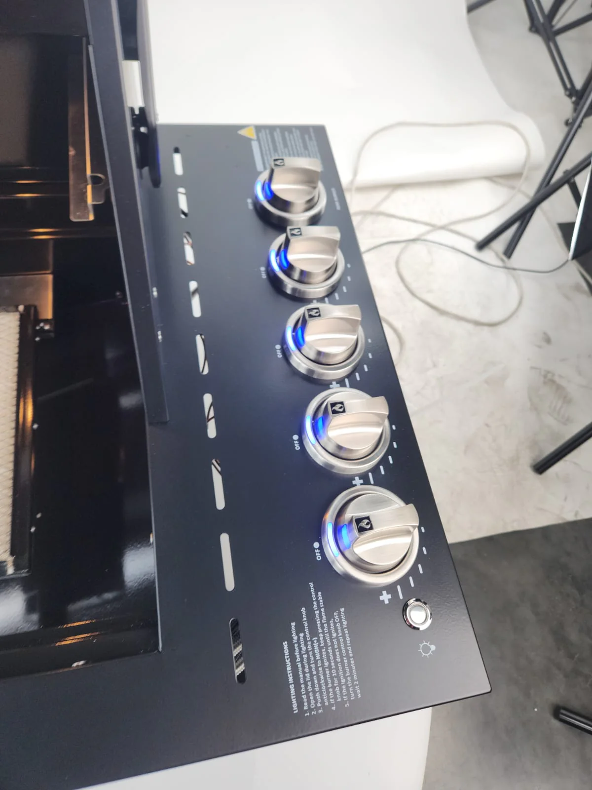 Sirius Black Drop-in 5 Burner Gas BBQ - SIR-DG3101-BLK - Image 3