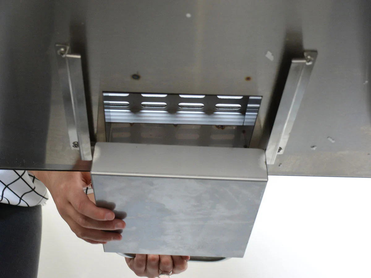 Smart Stainless Steel Built-In Wood Fired Pizza Oven - PW01 - Image 10