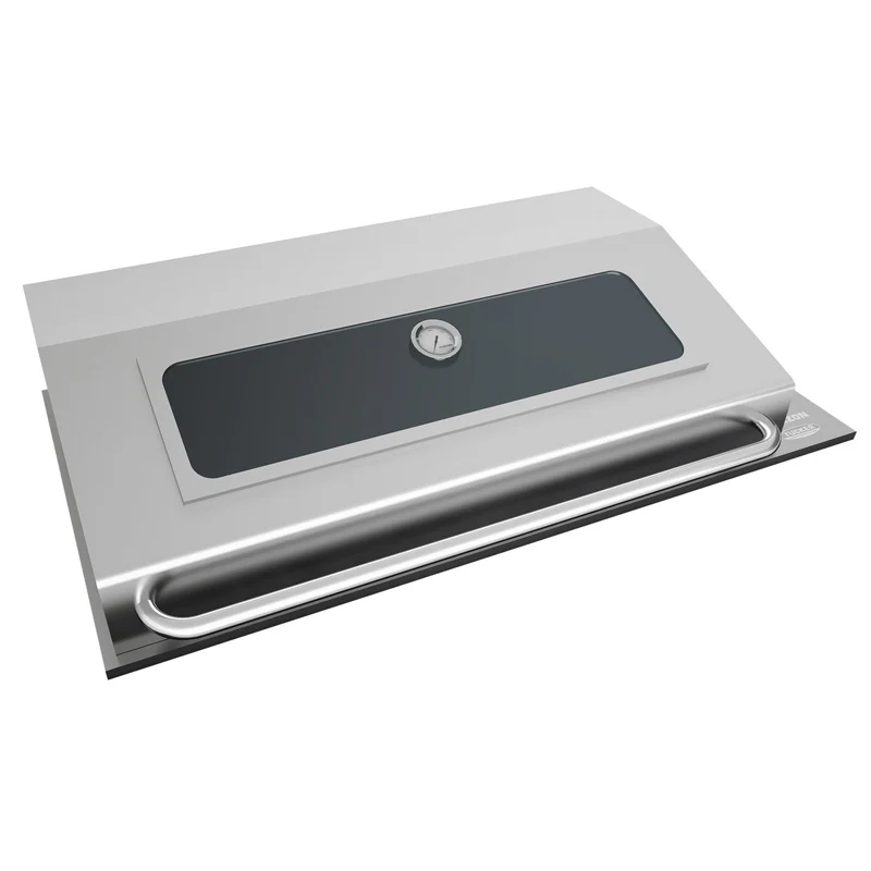 Tucker Horizon Marine Grade 316 BBQ Built In with Slimline Hood and Rhino Envy 316 Marine Grade Bar Fridge ENV1R-SS - Image 3