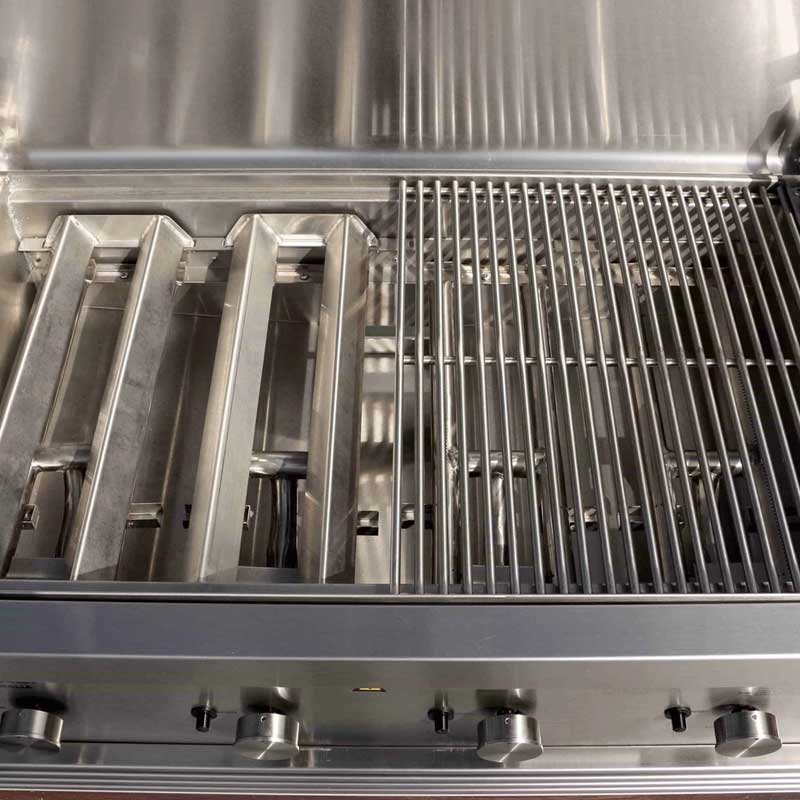 Tucker R Class V8 4 Burner Built In Hybrid BBQ with Hood - Image 3
