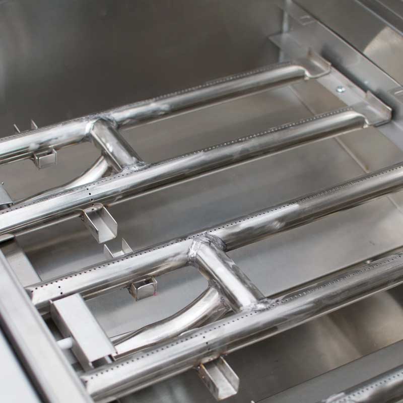 Tucker R Class V8 4 Burner Freestanding Hybrid BBQ - Image 6